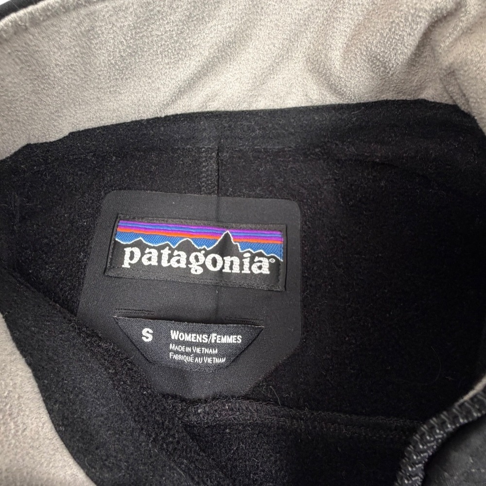 Patagonia Womens Jacket Talus Softshell Fleece Lined Full Zip Black S - Picture 5 of 7